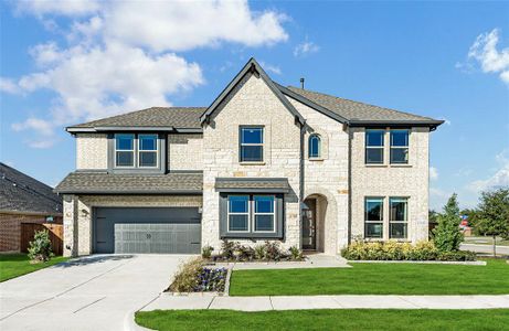New construction Single-Family house 1900 Emerald Vista Blvd, Wylie, TX 75098 Bellflower II- photo 0