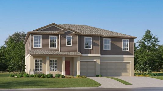 New construction Single-Family house 11853 Blue Diamond Trl, Parrish, FL 34219 Olympia- photo 0 0