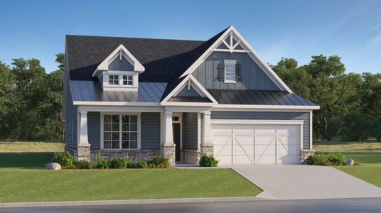 New construction Single-Family house Sharpsburg, GA 30277 plan Brunswick - image