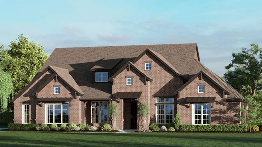 Elevation C | Concept 3441 at Hidden Creek Estates in Van Alstyne, TX by Landsea Homes