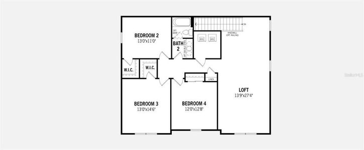 Olympic Floorplan - Second Floor