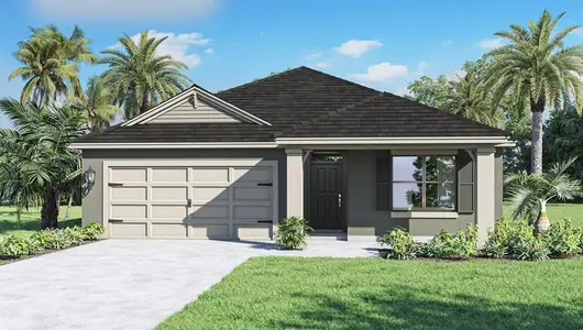 New construction Single-Family house 456 Taylor Groves Dr, Lake Wales, FL 33853 Cali - photo 0