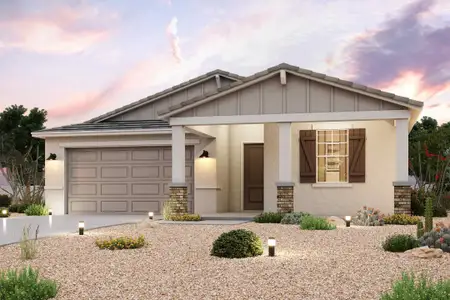 New construction Single-Family house 22110 N Lynn St, Maricopa, AZ 85138 plan Erie - image