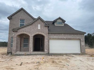 New construction Single-Family house 404 Emory Peak Lane, New Caney, TX 77357 Pendelton- photo 0