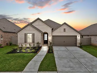 New construction Single-Family house 2411 Honeyberry Shrub Dr, Manvel, TX 77578 plan Kempner - image