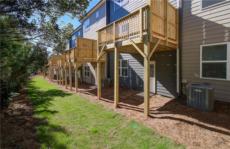 New construction Townhouse house 7016 Fringe Flower Drive, Unit 88, Austell, GA 30168 The Westford- photo 32 32