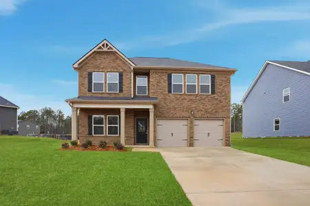 New construction Single-Family house 331 Jarrett St, Fairburn, GA 30213 plan Jodeco Front Porch - image