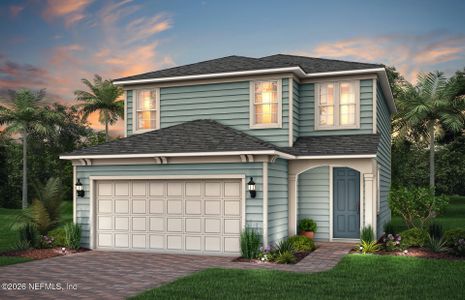 New construction Single-Family house 261 Flintlock Ln, St. Augustine, FL 32095 plan Henley - image