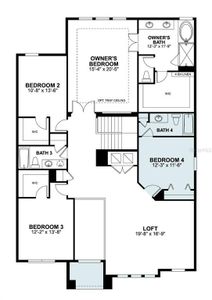 New construction Single-Family house 1189 Hyde St, St. Cloud, FL 34771 plan Sonoma - Eco Series - image