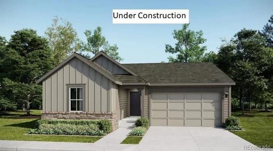 New construction Single-Family house 7893 Desert Wrangler Dr, Colorado Springs, CO 80908 plan Hartford - image