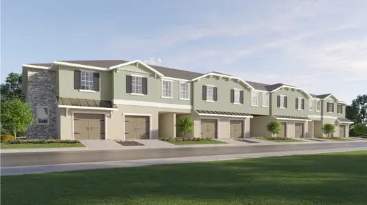 New construction Townhouse house 17214 Southern Haven Dr, Wimauma, FL 33598 plan St. Thomas II - image 1