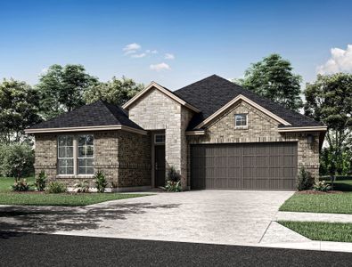 New construction house 21834 Yellow Sunset Ln, Cypress, TX 77433 plan Somerville - image