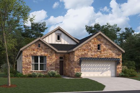 New construction Single-Family house 1403 N Roger Hanks Pkwy, Dripping Springs, TX 78620 plan Barton II - Signature II Series - image