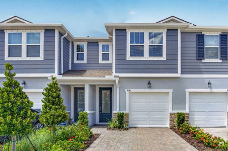 New construction Townhouse house 9147 Aurelia Ave, Parrish, FL 34219 plan Lakewood - image