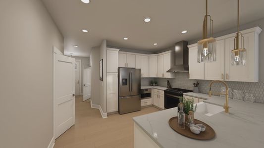 New construction Townhouse house 2021 N Salem St, Apex, NC 27523 plan Harrington Interior Unit - image 5