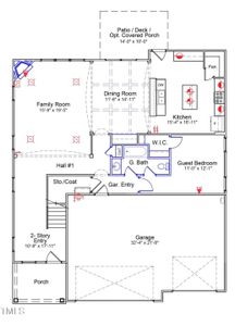 New construction Single-Family house 30 Bold Dr, Youngsville, NC 27596 Warwick- photo 0