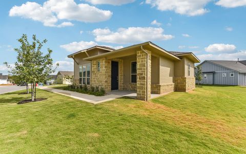 New construction Condo house 133 Antoinette Wy, Unit 101, San Marcos, TX 78666 plan Nelson - image