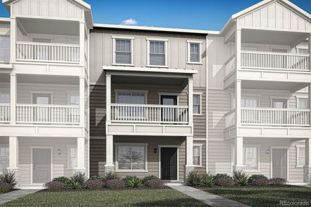 New construction Townhouse house 1125 Babette Hts, Colorado Springs, CO 80904 - image