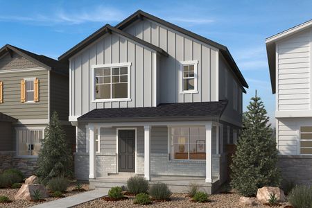 New construction Single-Family house 5263 N Elk St, Aurora, CO 80019 plan 2088 - image