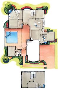 New construction Single-Family house 15 New Water Oak Dr, Palm Coast, FL 32137 plan The Courtyard III - image