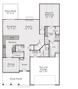 New construction Single-Family house 34 White Azalea Wy, Benson, NC 27504 plan Clark - image 3