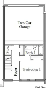 New construction Single-Family house Arlington, TX 76006 plan The League - image
