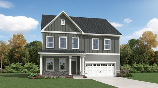 New construction Single-Family house 1408 Goldfinch Perch Ln, Knightdale, NC 27545 plan Tryon III - image