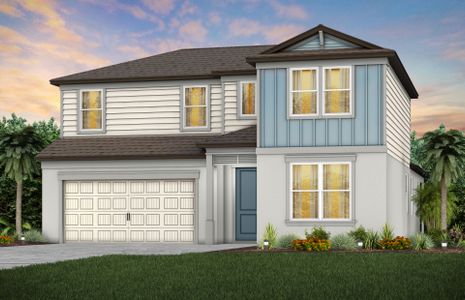 New construction Single-Family house 5615 Symphony Springs Ter, Parrish, FL 34219 plan Coral Grand - image