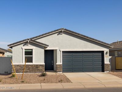 New construction Single-Family house 3360 E Audrey Dr, San Tan Valley, AZ 85143 Leslie- photo 1 1