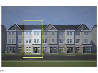 New construction Townhouse house 608 Thatch Ln, Knightdale, NC 27545 plan The Mitchell Interior - image