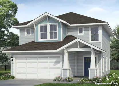 New construction Single-Family house 1005 Windrow Run, Hutto, TX 78634 plan Heritage Mill 1782 - image