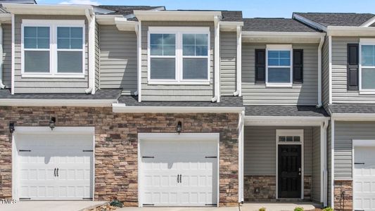 New construction Townhouse house 1827 Hinesley Drive, Durham, NC 27703 LANSING- photo 0