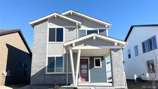 New construction Single-Family house 2283 Serenidad St, Brighton, CO 80601 Paris- photo 0 0