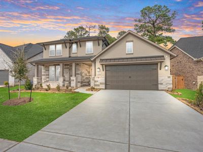 New construction Single-Family house 7083 N Lake Clopton, Conroe, TX 77316 Barnhart- photo 0