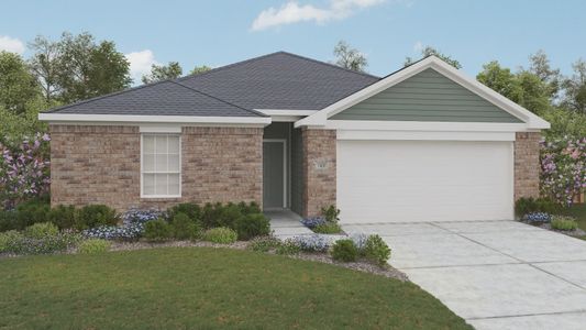 New construction Single-Family house 180 Mustang Bnd, Kyle, TX 78640 plan Driskill - image