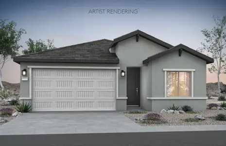 New construction Single-Family house 27720 W Abraham Ln, Buckeye, AZ 85396 plan Hummingbird - image