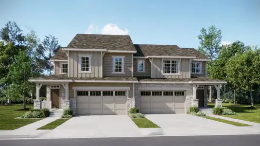 New construction Duplex house 6969 Juniper Dr, Thornton, CO 80602 plan Plateau - image