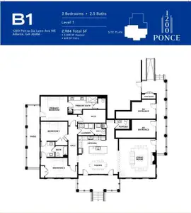 New construction Condo house 1200 Ponce De Leon Ave, Unit B1, Atlanta, GA 30306 - image 2