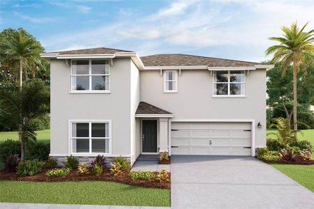 New construction Single-Family house 3324 Ivy Hollow Dr, Plant City, FL 33565 Ensley- photo 0