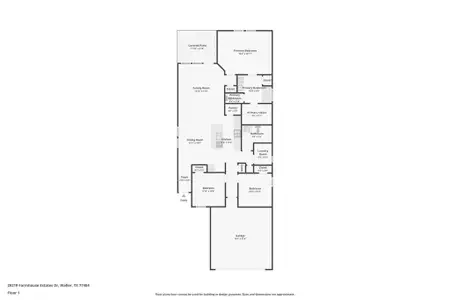 New construction Single-Family house 18555 Landing Meadows Ln, New Caney, TX 77357 plan The Glacier (N304) - image