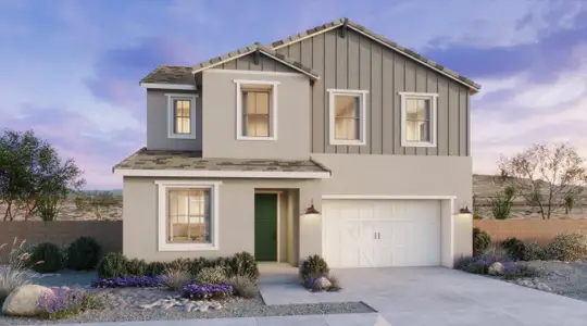 New construction Single-Family house 1159 W Boulder Canyon Trl, Apache Junction, AZ 85120 plan Evolve - image