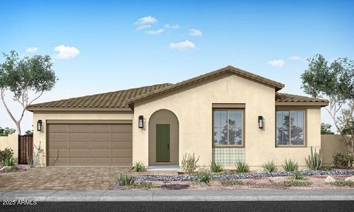 New construction Single-Family house 2612 E Tapenade Dr, San Tan Valley, AZ 85140 plan Violet Plan 5008 - image