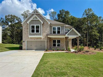 New construction Single-Family house 731 Crest Line Trl, Powder Springs, GA 30127 plan WESLEYEAN C - image