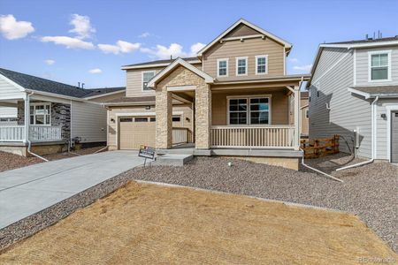 New construction Single-Family house 39243 Clymer St, Elizabeth, CO 80107 Ammolite- photo 2 2