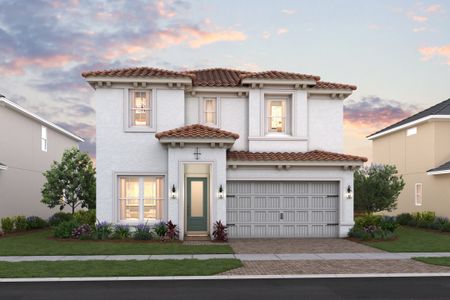 New construction Single-Family house 106 Parkside Wy, Royal Palm Beach, FL 33414 plan Wicklow IV - image