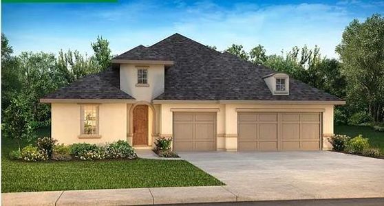 New construction Single-Family house 5214 Timpson Dr, Manvel, TX 77578 plan Plan 5029 Elevation C - image