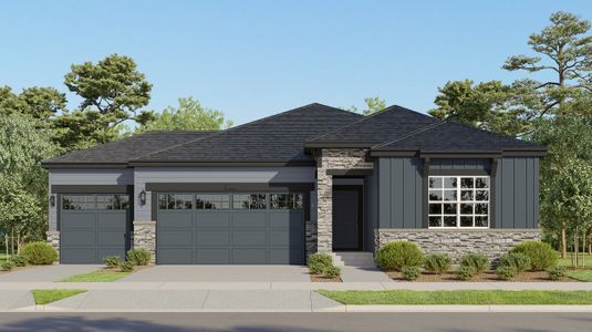 New construction Single-Family house 3475 Kingston Crest Trl, Elizabeth, CO 80107 plan Hartford - image