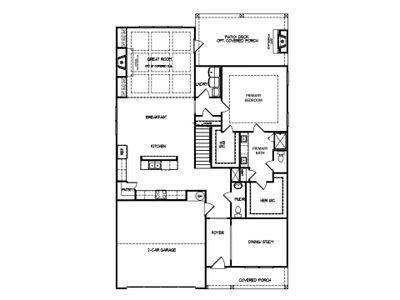 New construction Single-Family house Winder, GA 30680 plan The Everglade - image 3