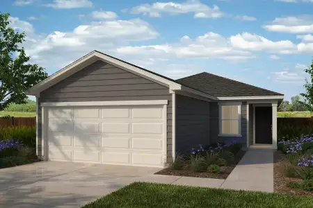 New construction Single-Family house 7334 Quebracho Ct, San Antonio, TX 78252 plan 1243 - image