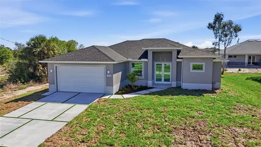 New construction Single-Family house 429 Palmyra Ave, Lehigh Acres, FL 33974 - image